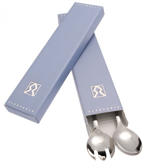 Elena - Posate Acciaio Inox 18/10 Set 2 Pezzi Insalata - 