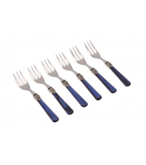 Elena Set 6 Pieces Dessert Forks - Rivadossi Sandro -  - 