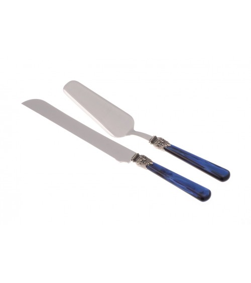 Elena Set 2 Pcs Dessert Cutlery - Cake Shovel and Knife - Rivadosssi Sandro -  - 