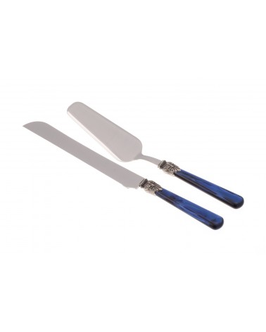 Elena Set 2 Pz Posate Dolce - Pala e Coltello Torta - Rivadosssi Sandro - 
