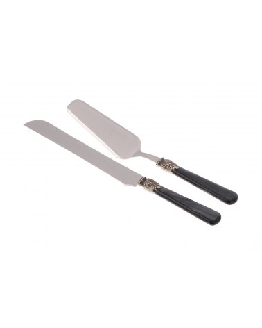 Elena Set 2 Pz Posate Dolce - Pala e Coltello Torta - Rivadosssi Sandro - 