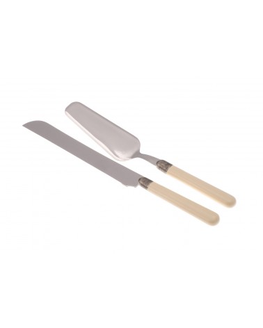 Osteria Set 2 Stück Schaufel und Kuchenmesser - Rivadossi Sandro Besteck - 