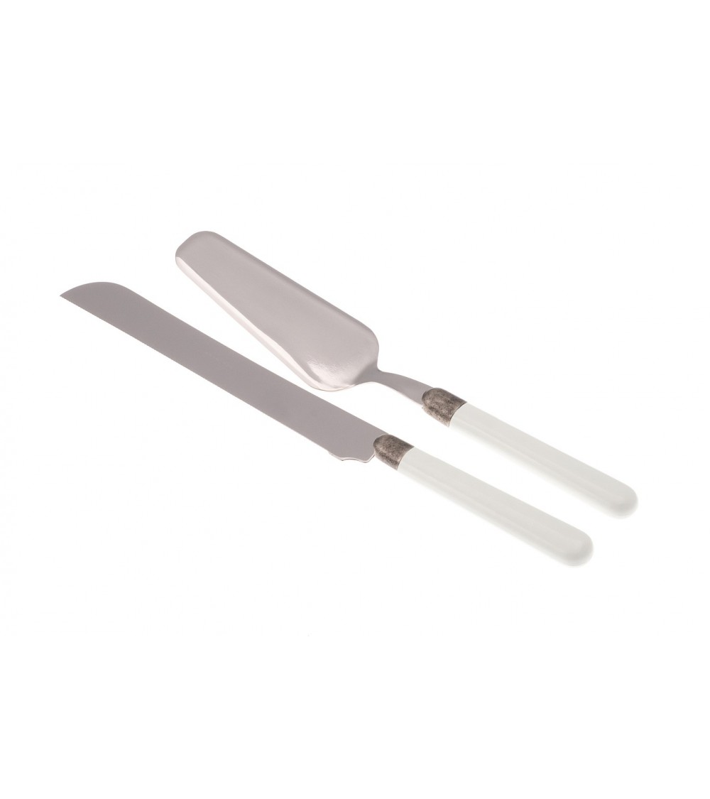 Osteria Set 2 Stück Schaufel und Kuchenmesser - Rivadossi Sandro Besteck - 