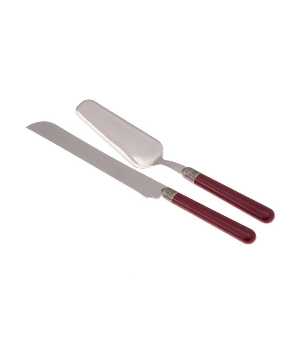 Osteria Set 2 Pcs Shovel and Cake Knife - Rivadossi Sandro Cutlery -  - 