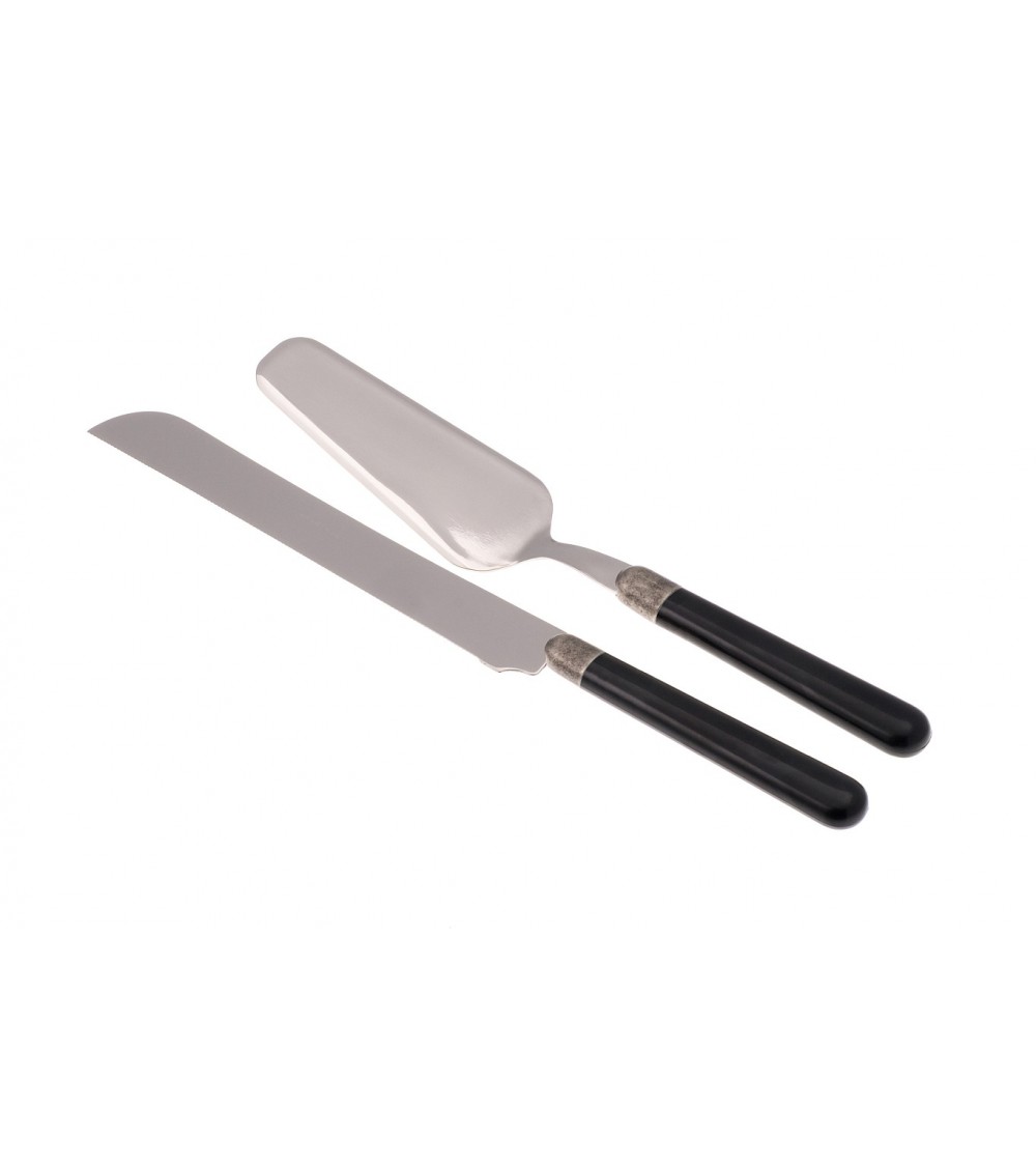 Osteria Set 2 Stück Schaufel und Kuchenmesser - Rivadossi Sandro Besteck - 