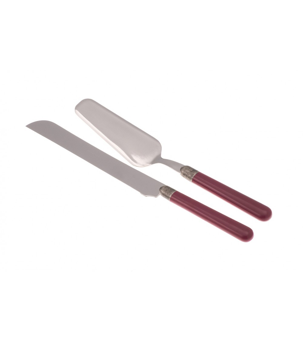 Osteria Set 2 Stück Schaufel und Kuchenmesser - Rivadossi Sandro Besteck - 