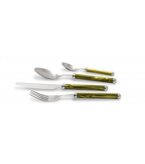 Couverts Modernes Rodi Nacre - Set 24pcs - Rivadossi Sandro - 