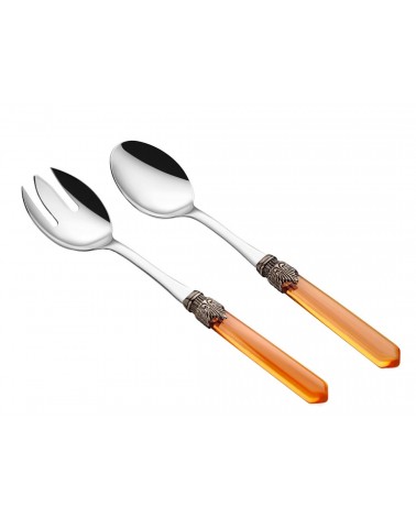 Salatbesteck Set 2 Stück Venezia Transparent - 