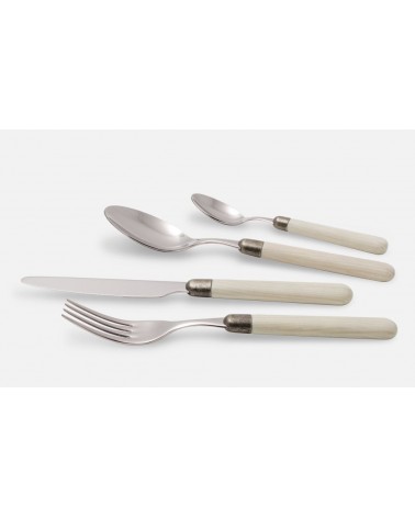Rivadossi Sandro Cortina Ménagère en Bois 16pcs pour 4 Personnes - 