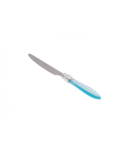 Coltello Frutta Laura Argento - Rivadossi Sandro - colore azzurro madreperlato