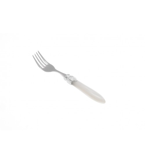 Forchetta Frutta - Laura Argento - Posate Madreperlate Rivadossi Sandro - colore bianco madreperlato