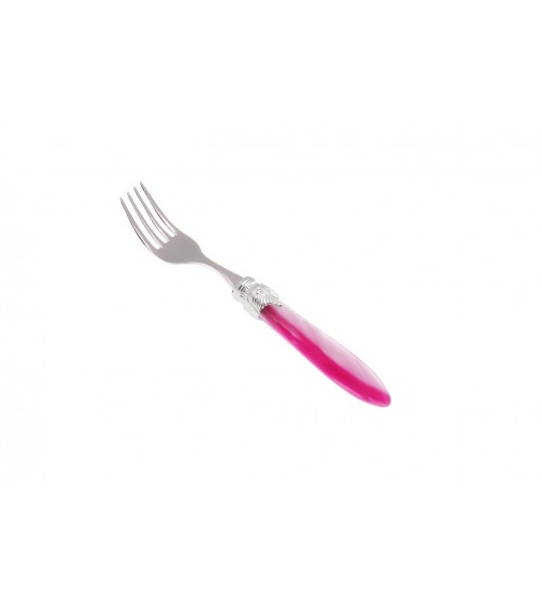 Forchetta Frutta - Laura Argento - Posate Madreperlate Rivadossi Sandro - colore rosa madreperlato
