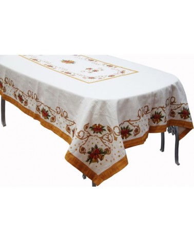 Famille Royale - Nappe "Dîner de Noël" 140 x 140 cm -