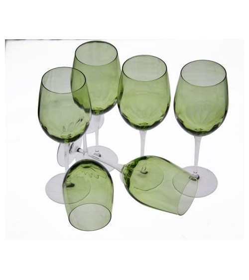 Royal Family - Set 6 Calici Vino in Vetro - 