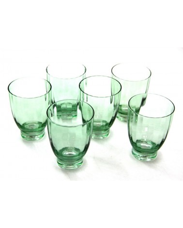 Royal Family - Set 6 Bicchieri Acqua in Vetro "Capri" - 