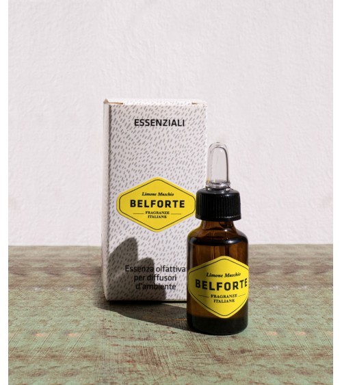 Huile Essentielle Concentrée - Belforte - Parfum Citron Musc 15 ML - 
