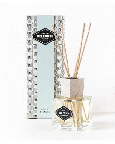 Belforte White Cube Parfums d'ambiance 500 ml avec bâtonnets - 