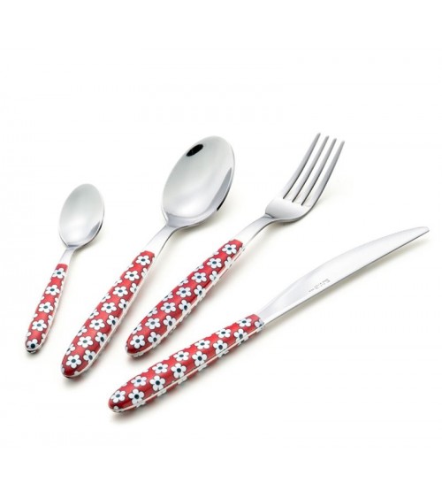 Eme Posaterie - Blend Vero Margarita Set 48 Pieces Colored Cutlery in Overview Packaging -  - 