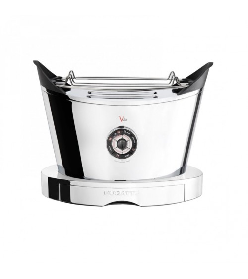 Tostapane Multifunzione Design Moderno - Volo - Casa Bugatti -  acciaio cromato