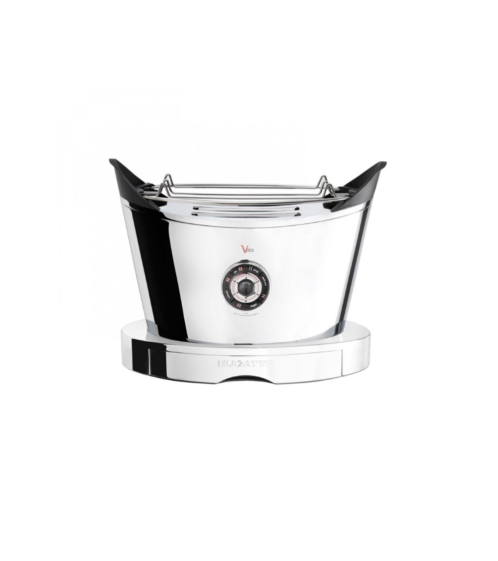 Multifunktions-Toaster Modernes Design – Volo – Casa Bugatti – verchromter Stahl