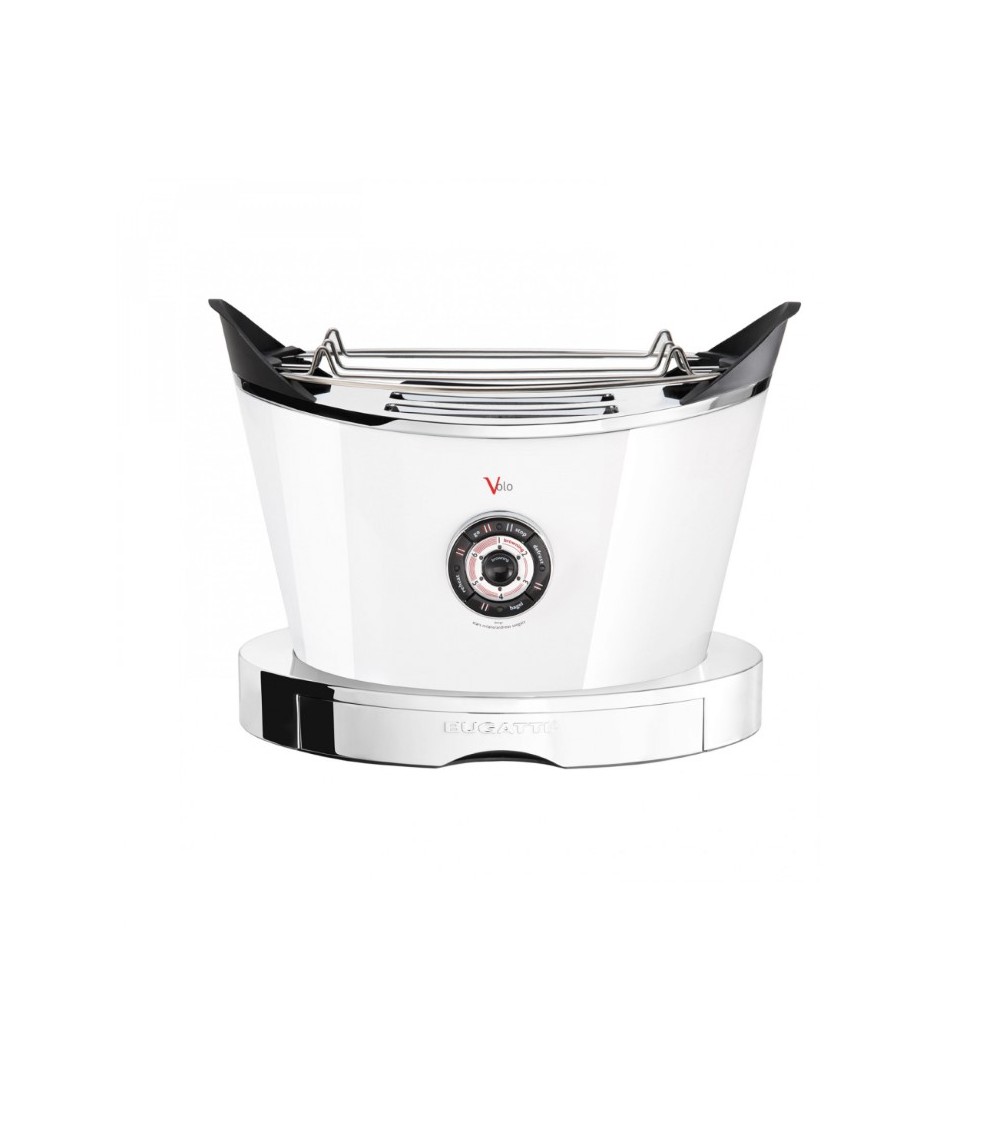 Grille-pain multifonction design moderne - Volo - Casa Bugatti - couleur blanc