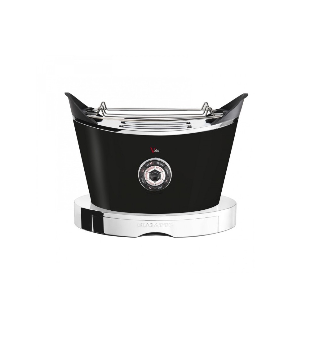 Grille-pain multifonction design moderne - Volo - Casa Bugatti - couleur noir