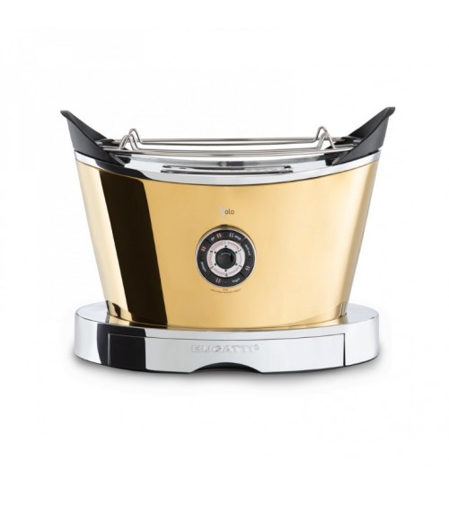 Grille-pain multifonction design moderne - Volo - Casa Bugatti - couleur or