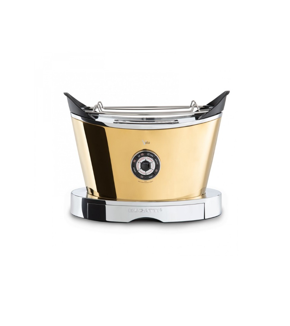 Grille-pain multifonction design moderne - Volo - Casa Bugatti - couleur or