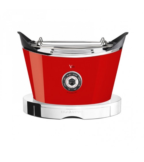 Multifunction Toaster Modern Design - Volo - Casa Bugatti - red color