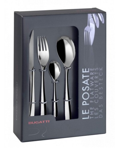 Set 24-teiliger Oxford Armonia Golden Ring – dekoriertes farbiges Besteck -