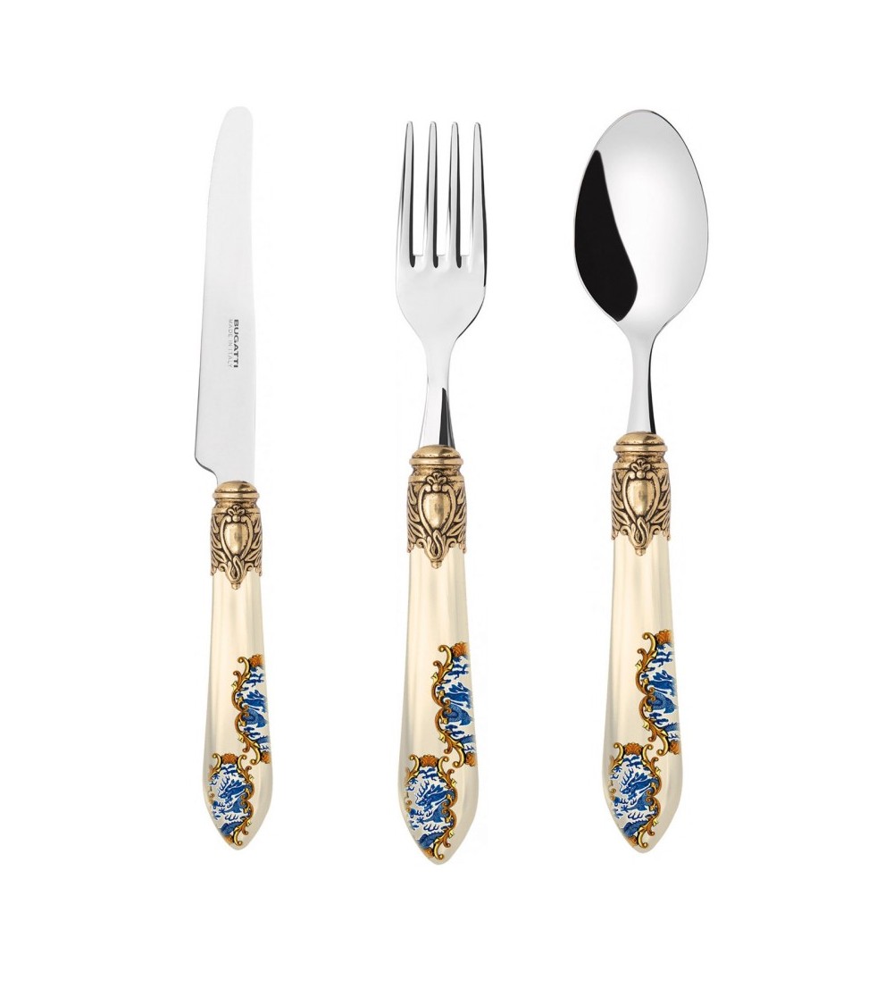 Set mit 18 Obstbestecken – Oxford Armonia Golden Ring -