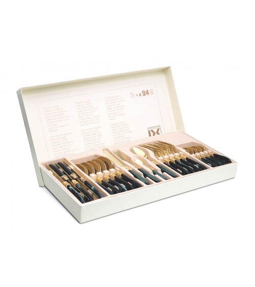 Set 16 pcs Elena Rivadossi Sandro Couverts en Nacre - 