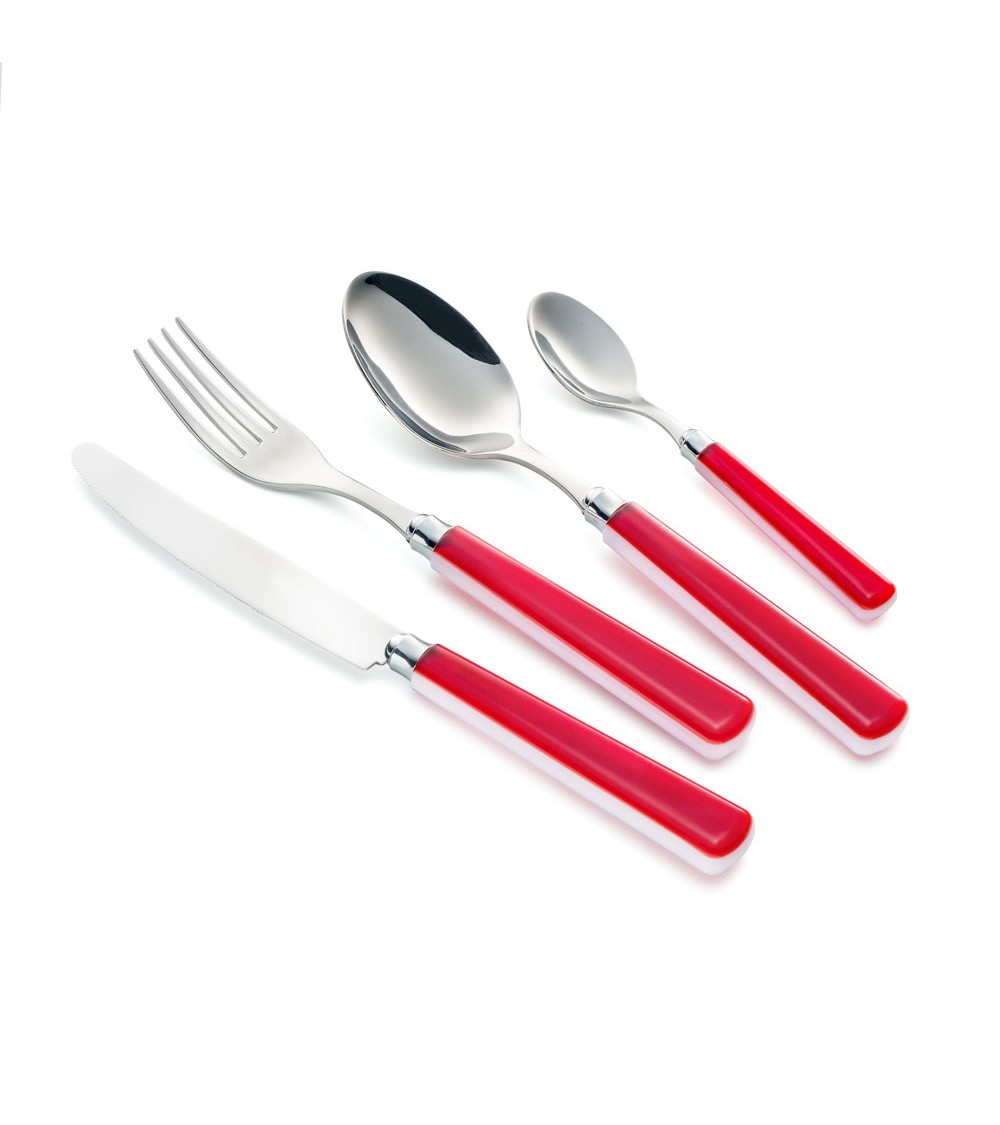 Eme Cutlery - Set 49 Pièces Couverts Couleur Bonbon - 