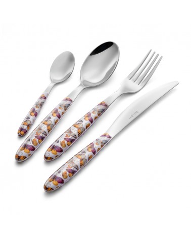 Eme Besteck - Set 48-teilig, farbiges Besteck Vero Butterfly - 
