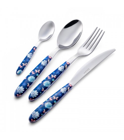 Eme Besteck - Set 48-teilig, farbiges Besteck Vero Garden - 