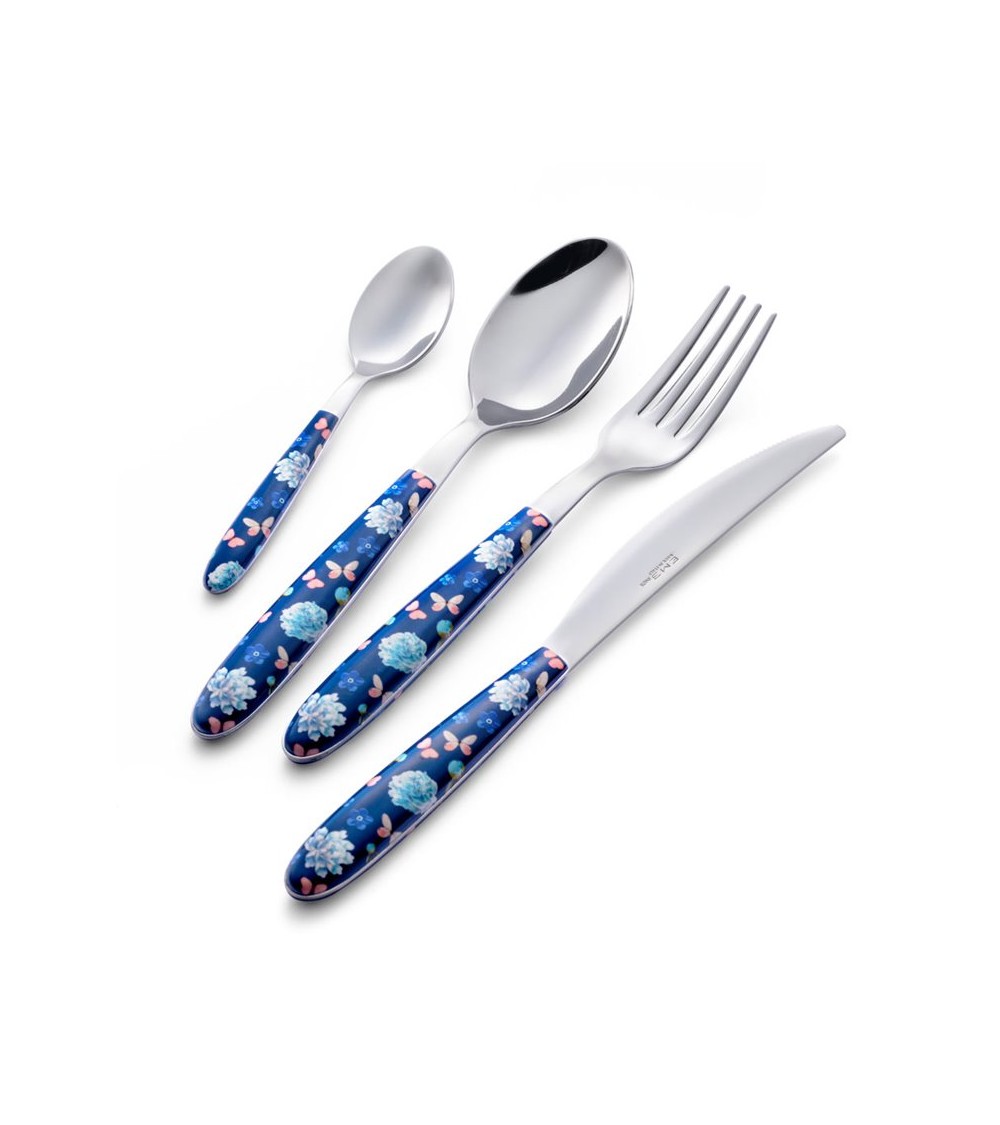 Eme Besteck - Set 48-teilig, farbiges Besteck Vero Garden - 