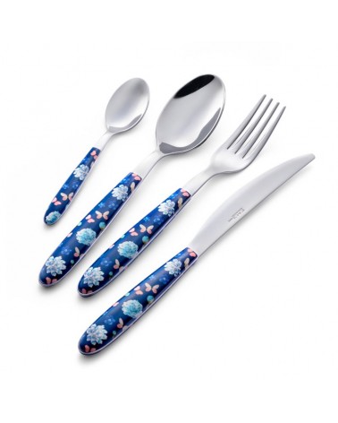 Eme Posaterie - Set 48 Pz Posate Colorate Vero Garden - 