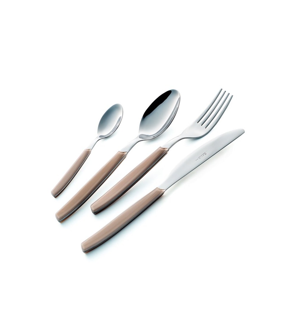 Eme Cutlery - Set 48 Pieces Colored Chrome Cutlery -  - 