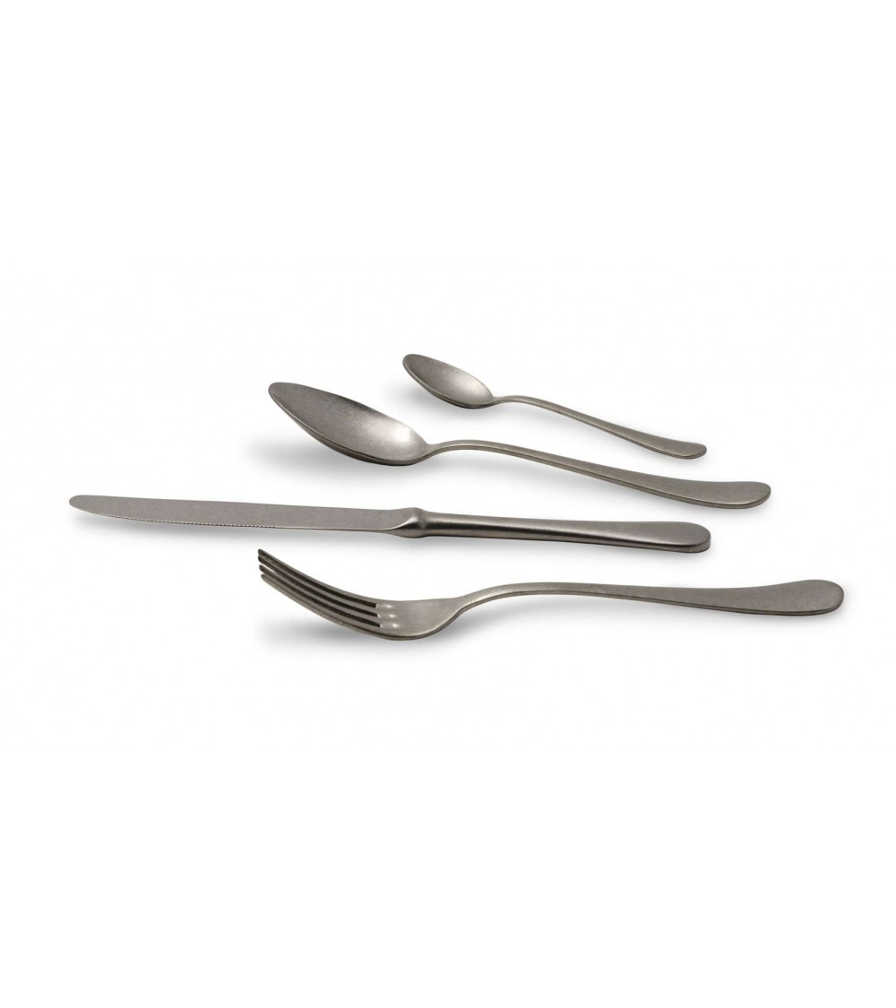 Posate Acciaio Inox Serena Antico Vintage Set 16Pezzi  - Rivadossi - 
