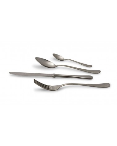 Posate Acciaio Inox Serena Antico Vintage Set 16Pezzi  - Rivadossi - 