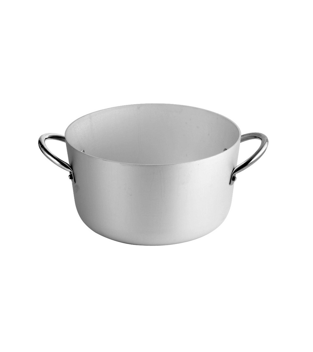 Tiefer Profi-Aluminiumtopf mit 2 Griffen – Ottinetti - 