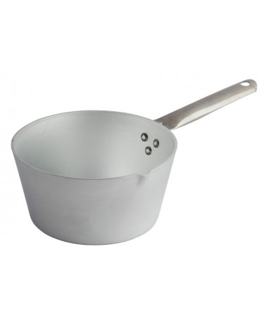 Cocotte Professionnelle Conique en Aluminium avec 1 Poignée - Ottinetti - 