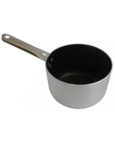 Casseruola Alta Professionale in Alluminio Antiaderente Platinum 1 Manico - Ottinetti - 