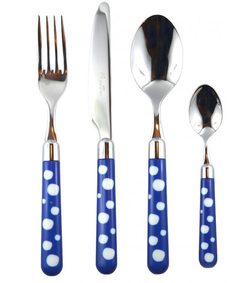 Steel Cutlery with Colored Handle - Naif Snow Pois - Rivadossi Sandro -  - 