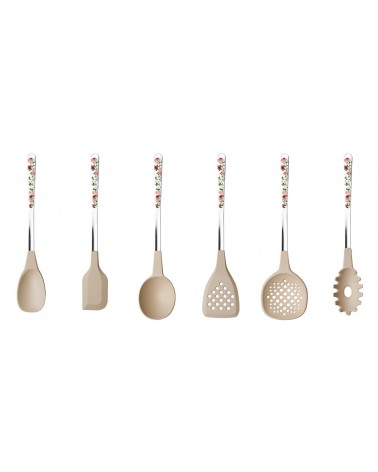 Set 6 Utensili da Cucina Roses - Neva Posateria - 