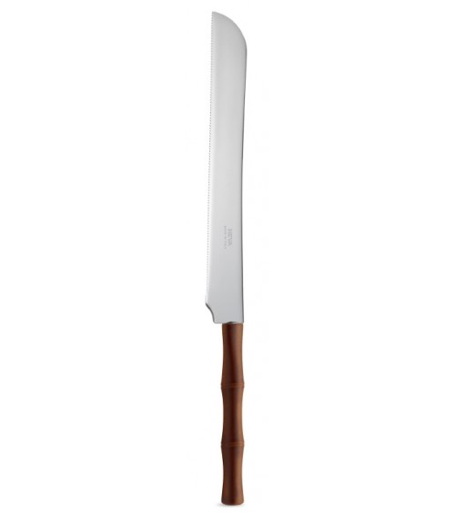 Cake Knife with Bamboo Effect Handle - Neva Posateria Creativa -  - 