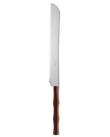 Coltello Torta con Manico effetto Bamboo - Neva Posateria Creativa - 