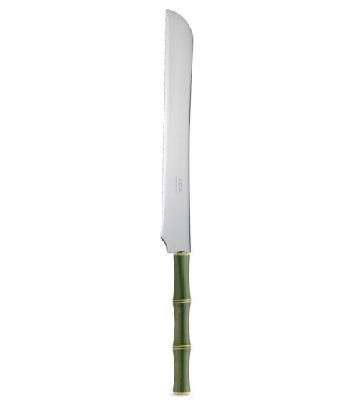 Couteau à Gâteau avec Manche Effet Bambou - Neva Posateria Creativa - 