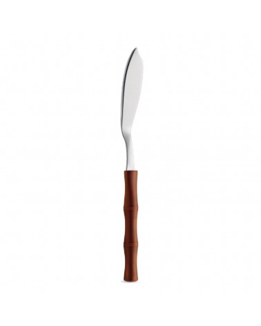 Couteau à poisson avec manche effet bambou - Neva Posateria Creativa - 