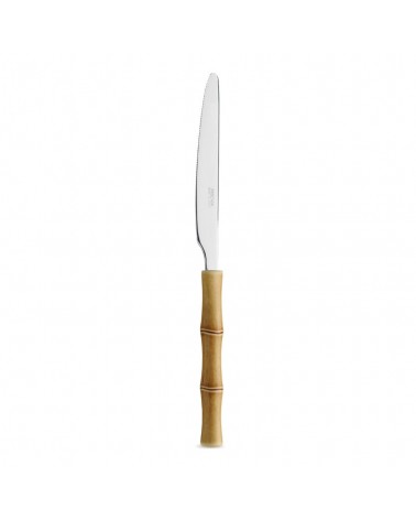 Set of 18 Fruit Cutlery with Bamboo Effect Handle - Neva Posateria Creativa -